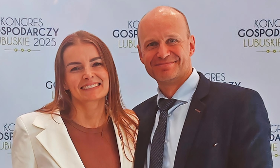 dr Alicja Naczk, Prodziekan ds. Studiów ZWKF w Gorzowie Wlkp, AWF Poznań oraz dr hab. Mariusz Naczk, prof. UZ Prorektor ds. Rozwoju i Finansów UZ